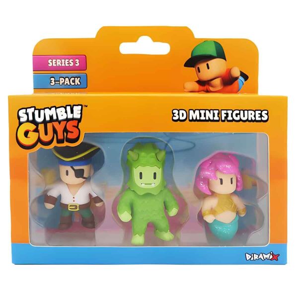 Giochi Stumble Guys 3 lü Mini Figür TUY23000