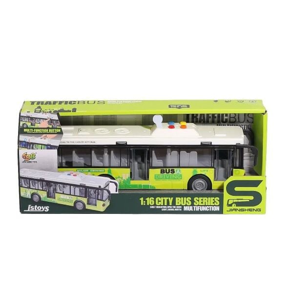 Canem Sesli Işıklı Sürtmeli Otobüs JS120