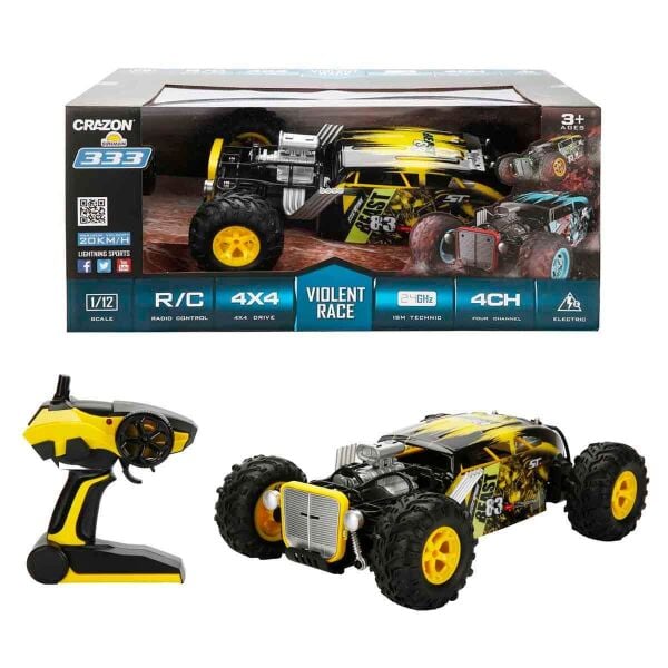 Sunman 1:12 USB Şarjlı Uzaktan Kumandalı 4x4 Off Road Araba S00005014