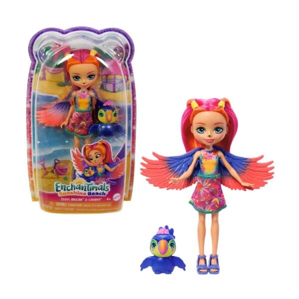 Mattel Enchantımals Sunshıne Beach Trıppı Toucan C