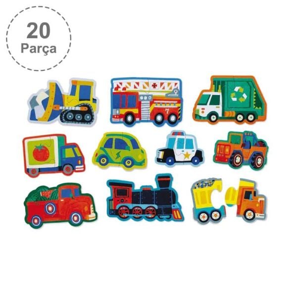 Isabel İlerleyen Puzzle Araçlar