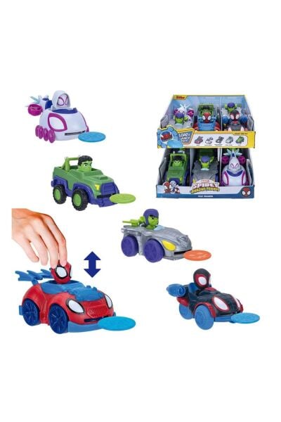 Giochi Spidey Disk Fırlatan Araba PDY01000