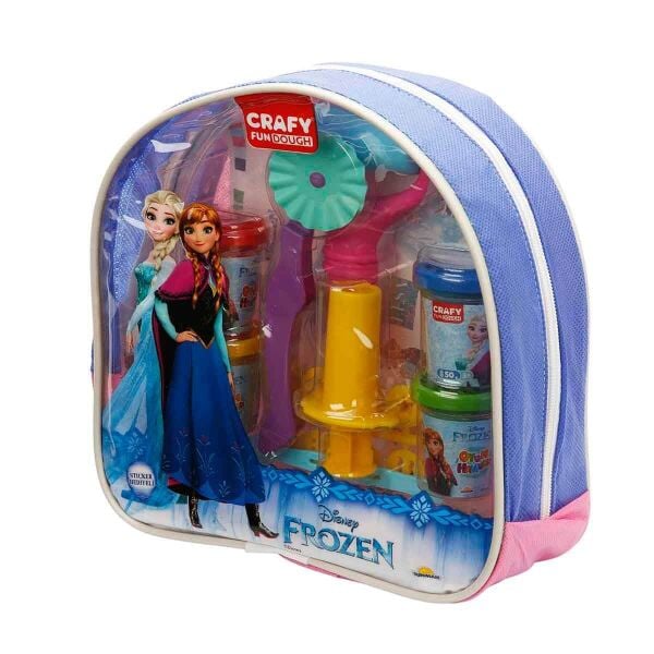 Sunman Oyun Hamur Set Frozen Sırt Çnt.4X50Gr.18Prç