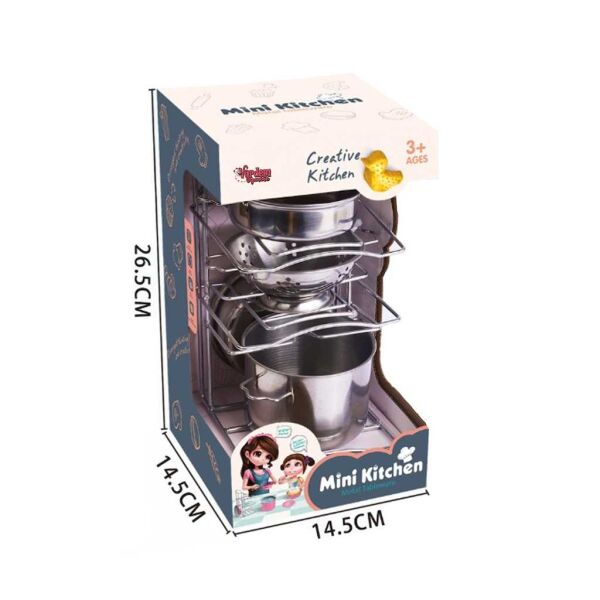 Vardem 7 Parca Raflı Tencere Tava Set ATF-683G-2