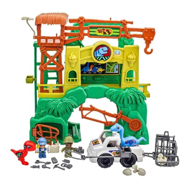 Sunman Cpm Oyun Set Tıny Kıddom Dino Kreş Kulesi S