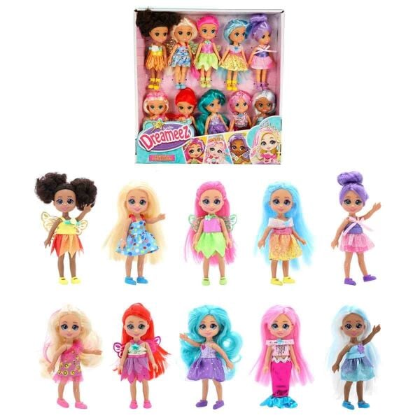 Sunman Bbk.Dreameez Fantasy Bebekler 10Lu 12Cm. S0