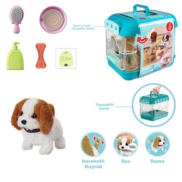 Vardem Sesli Hareketli Köpek Işıklı JND-6806