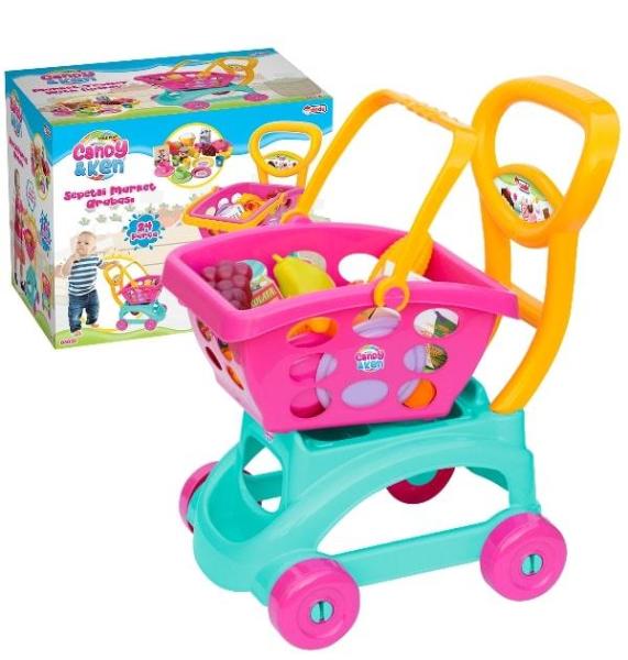 Fen Candy Ken Sepetli Market Arabası 03032