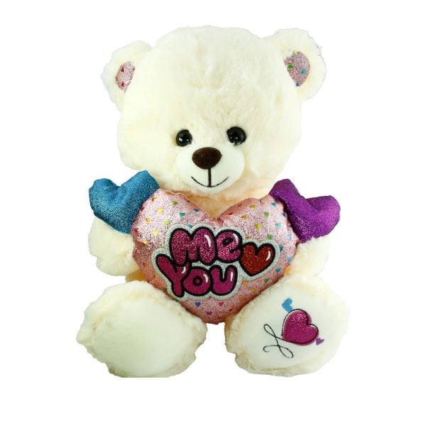 Vardem Peluş 30 cm Kalpli Ayı Me You PJH2322