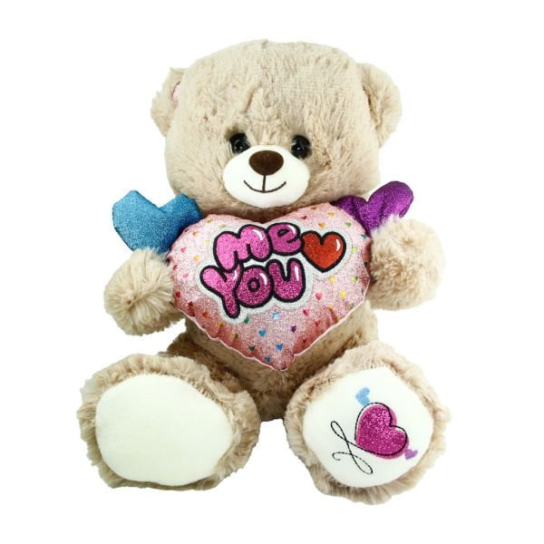 Vardem Peluş 30 cm Kalpli Ayı Me You PJH2322
