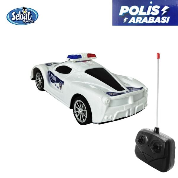 Sebat Uzaktan Kumandalı 4 Fonk Polis Araba SB2039
