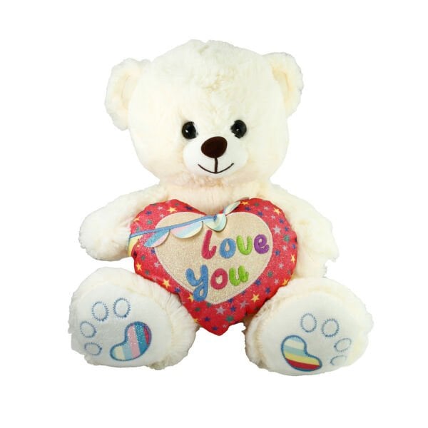 Vardem Peluş 30 cm Kalpli Ayı Love You PJH2324