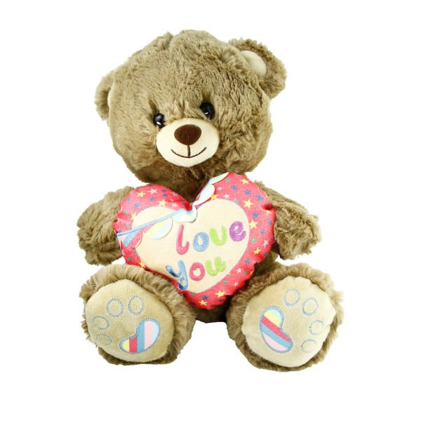 Vardem Peluş 30 cm Kalpli Ayı Love You PJH2324