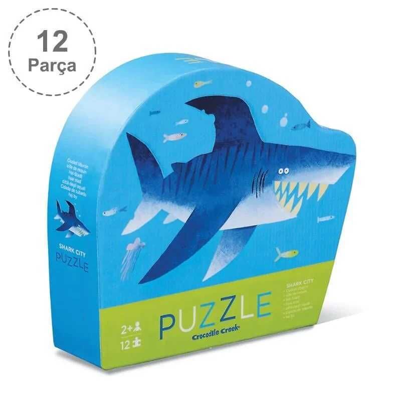 Isabel Mini Puzzle 12 Parça Köpekbalığı Şehri