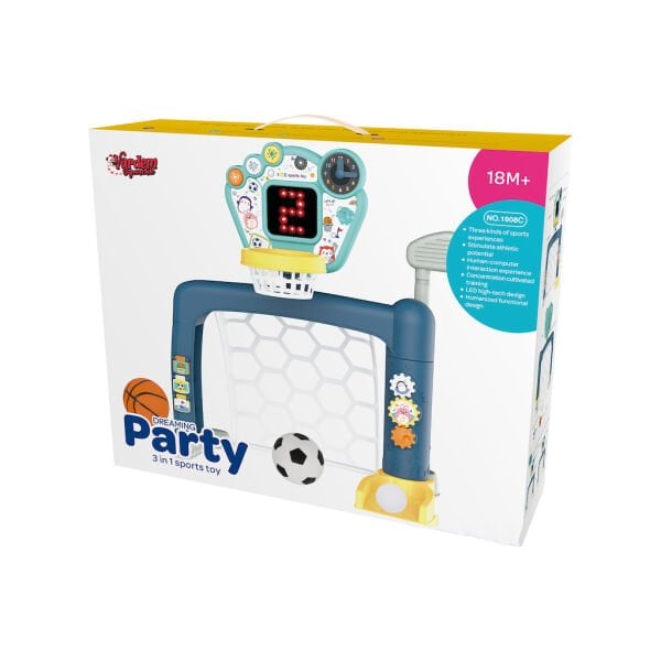 Vardem Futbol Basket Ve Golf Oyun Seti 3İn1 1908C