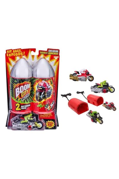 Giochi Preziosi BoomCity Motosiklet 2 Li Paket BMC06000