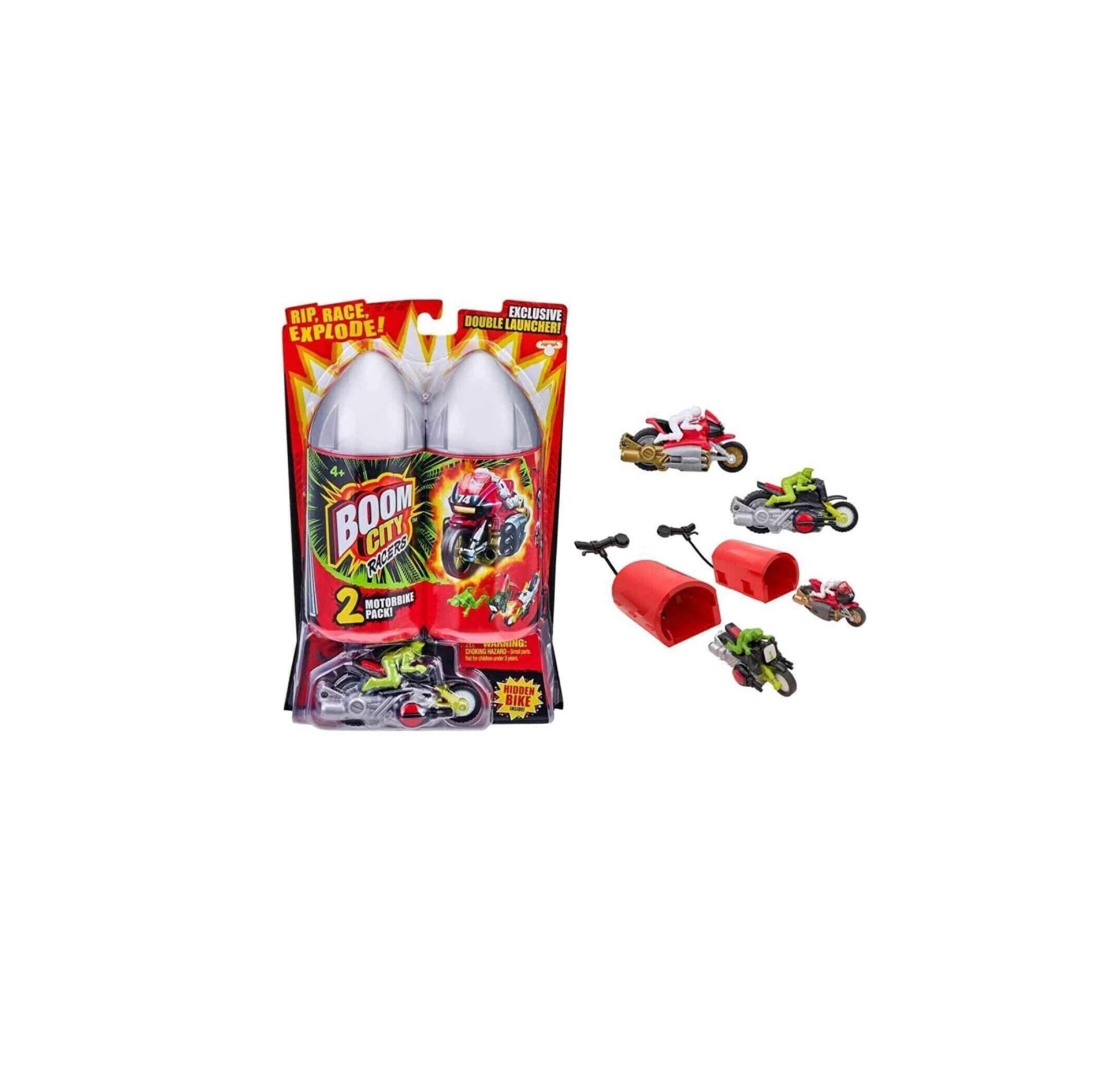 Giochi Preziosi BoomCity Motosiklet 2 Li Paket BMC06000