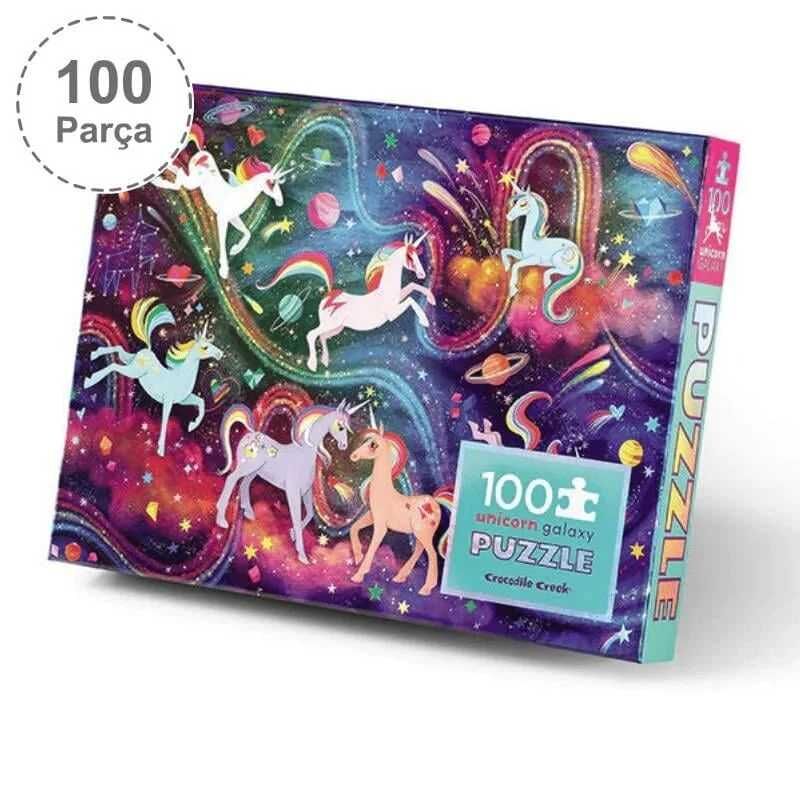 Isabel Puzzle 100 Parça Unicorn Galaksi
