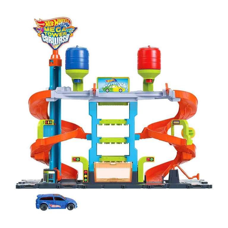 Mattel Hot Wheels Mega Araba Yıkama Kulesi HDP05