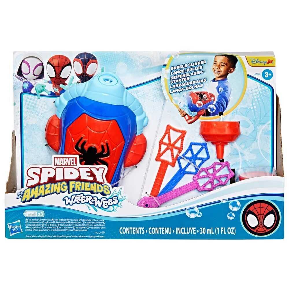 Hasbro Spidey Su Ağları Baloncuk Fırlatıcı Elektro