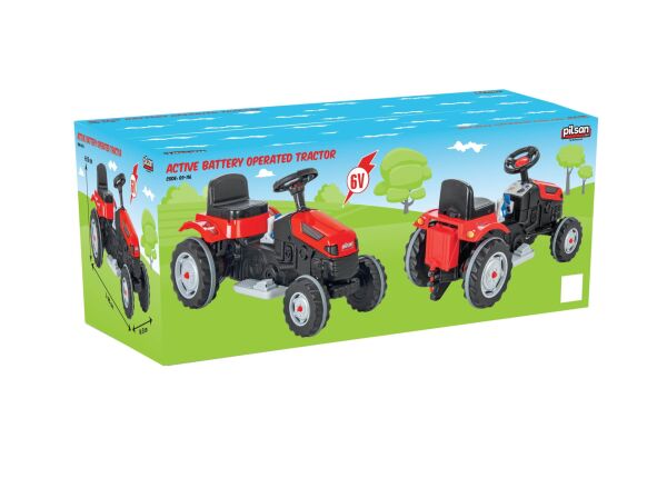 Pilsan Active Akülü Traktör 6 Volt 05116