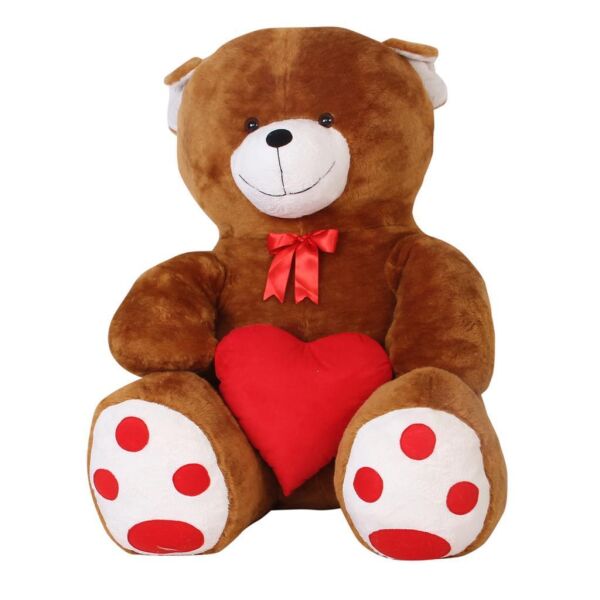 Bambi Peluş Kalpli Oturan Ayı 0009948