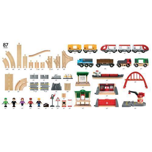 Adore Brio Delüks Tren Yolu Seti ABR33052