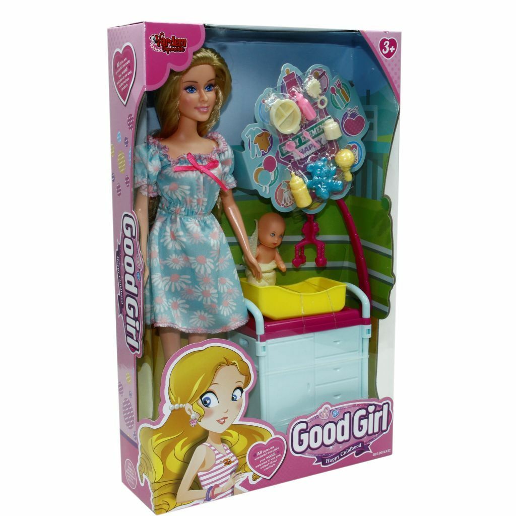 Vardem 29 Cm Aksesuarlı Beşikli Bebek 115167