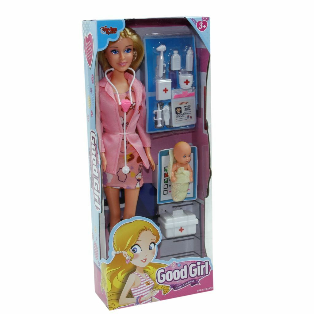 Vardem 29 Cm Aksesuarlı Doktor Bebek 115225A