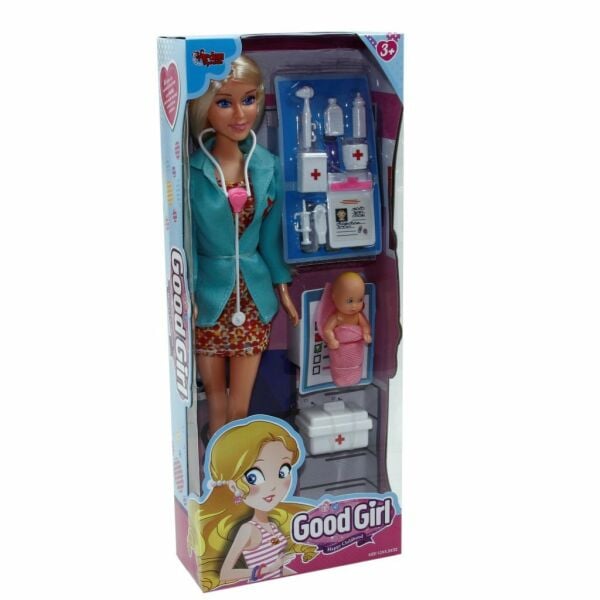 Vardem 29 Cm Aksesuarlı Doktor Bebek 115225A