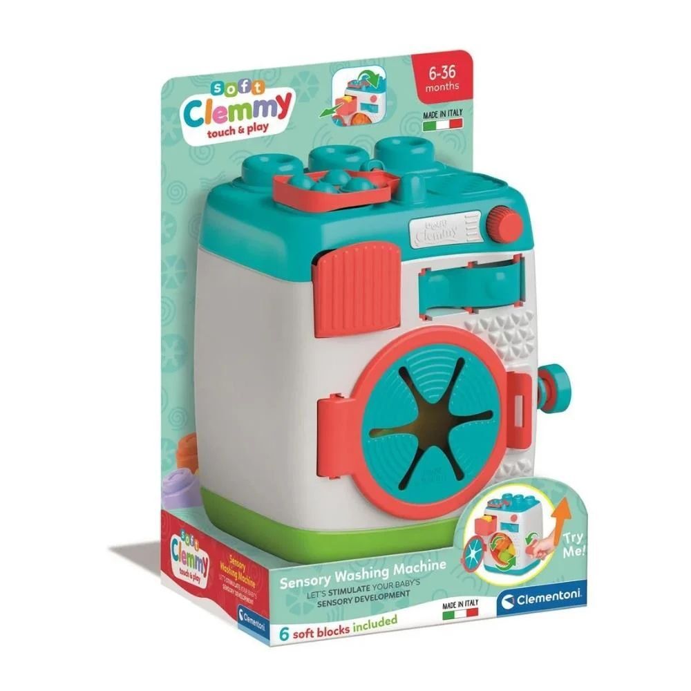 Clementoni Soft Clemmy Duyusal Çamaşır Makinesi 17582