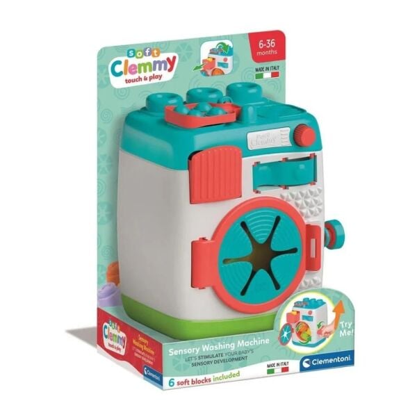 Clementoni Soft Clemmy Duyusal Çamaşır Makinesi 17582