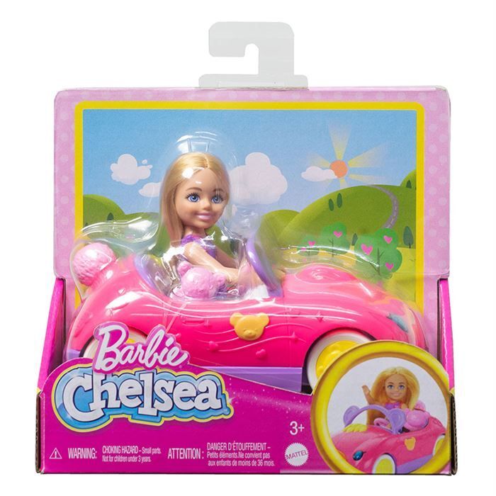 Mattel Barbie Chelseanin Ayıcık Temalı Araba HXN05