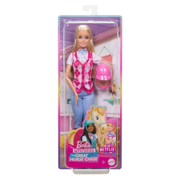 Mattel Barbie Binici Bebek Malibu HXJ38