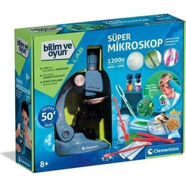Clementoni Bilim Ve Oyun Süper Mikroskop 64741