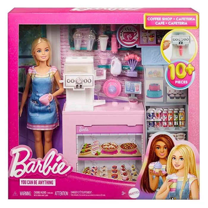 Mattel Barbie'nin Kahve Dükkanı Oyun Seti HXN94