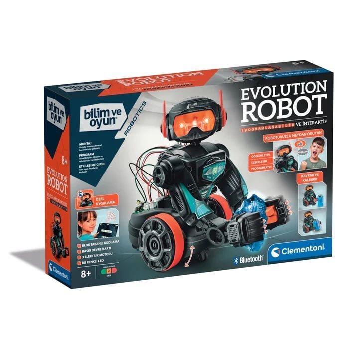 Clementoni Robotik Laboratuvarı Evolution Robot 64829