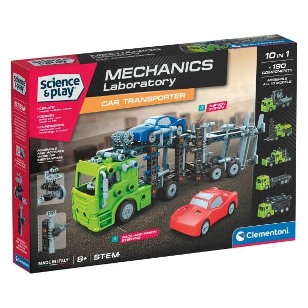 Clementoni Mekanik Laboratuvarı Çekici Kamyon 75132