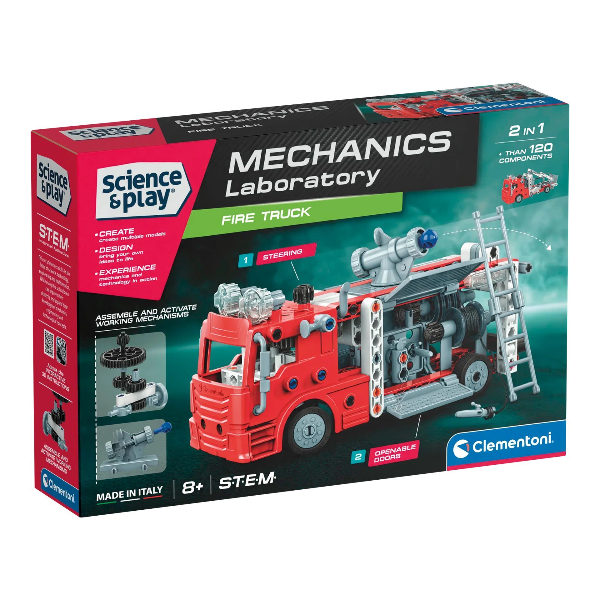 Clementoni Mekanik Laboratuvarı Fire Truck 75134