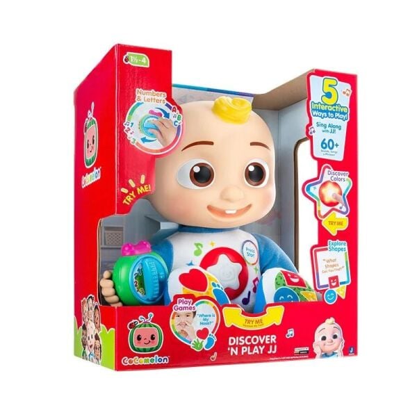 Giochi Cocomelon Sesli Işıklı Peluş CCM47000