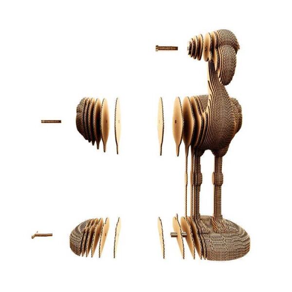 Isabel 3D Puzzle Flamıngo