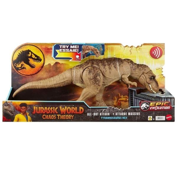 Mattel Jurassic World Saldırgan TRex Figürü HXF53