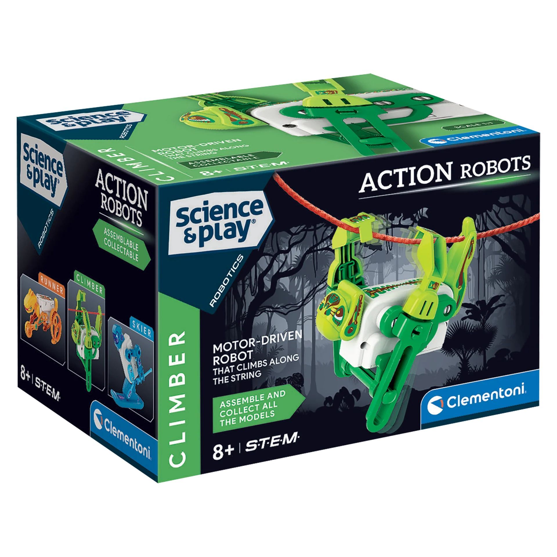 Clementoni Robotik Laboratuvarı Action Robots Runner 755137