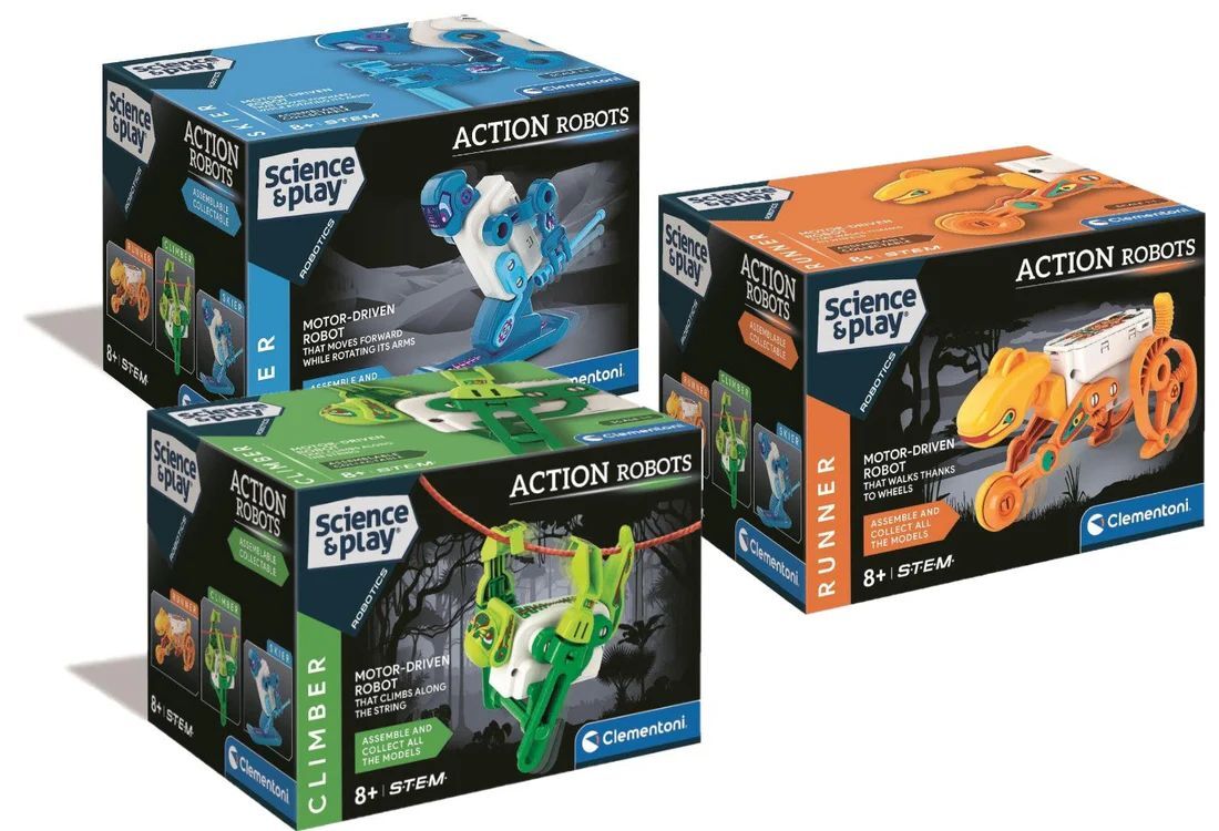 Clementoni Robotik Laboratuvarı Action Robots Climber 75138