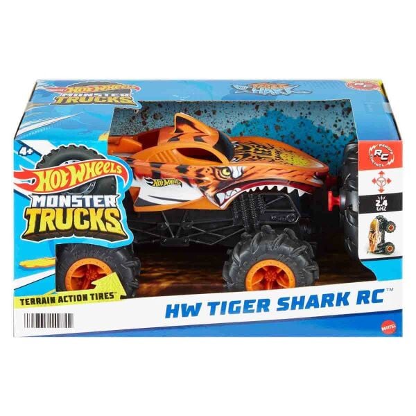 Mattel Hw 1:24 Monster Trucks Kumandalı Araba