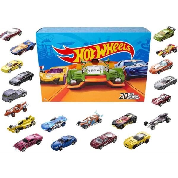 Mattel Hw 20'Li Araba Seti