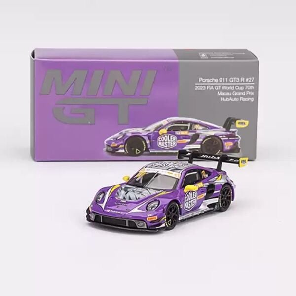 Mini GT 1/64 Porsche 911 GT3 R7 HubAuto Racing 202