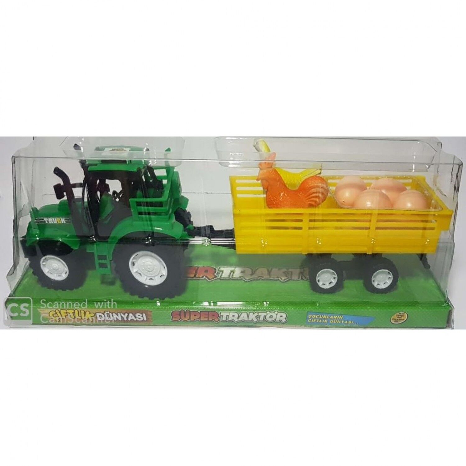 Kayyum Çiftlik Dünyası Yumurtalı Traktör 952-0