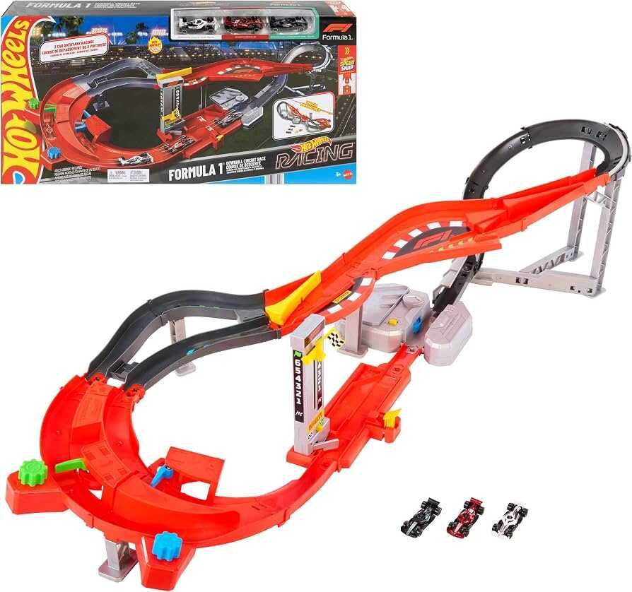Mattel Hw Formula 1 Dikey İniş Yarışı Pist Seti