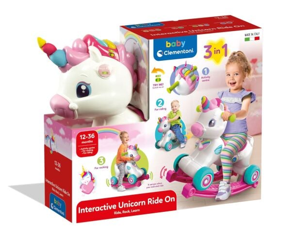 Clementoni Baby İnteraktif Unicorn 3'ü 1 Arada 178